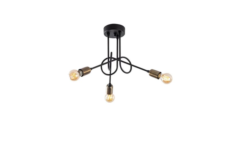 Kattovalaisin Ranju Musta / Antiikkinen Kolme pistorasiaa, Kolme pistorasiaa