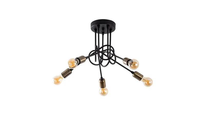 Kattovalaisin Ranju Musta / Antiikkinen Viisi Pistoketta, Viisi Pistoketta