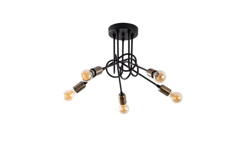 Kattovalaisin Ranju Musta / Antiikkinen Viisi Pistoketta, Viisi Pistoketta