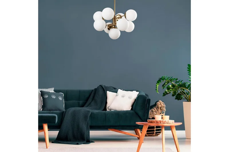 Kattovalaisin Ranpal-kimppu vintage / valkoinen - Valkoinen - Valaistus - Sisävalaistus & lamput - Erikoisvalaisin - Riisipaperivalaisin