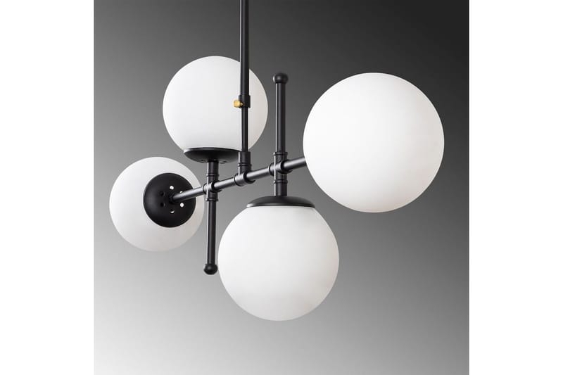 Kattovalaisin Ranpal Musta - Musta - Valaistus - Sisävalaistus & lamput - Erikoisvalaisin - Riisipaperivalaisin