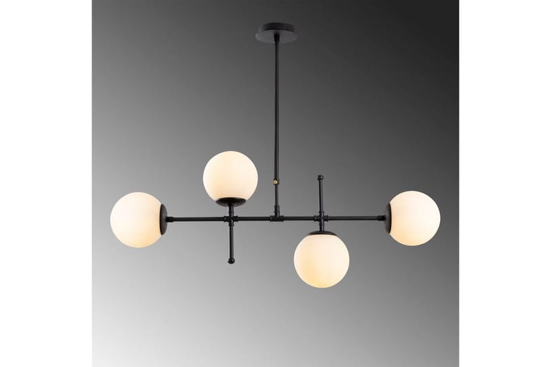 Kattovalaisin Ranpal Musta - Musta - Valaistus - Sisävalaistus & lamput - Erikoisvalaisin - Riisipaperivalaisin