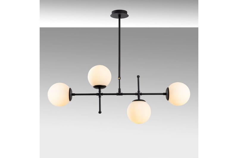 Kattovalaisin Ranpal Musta - Musta - Valaistus - Sisävalaistus & lamput - Erikoisvalaisin - Riisipaperivalaisin