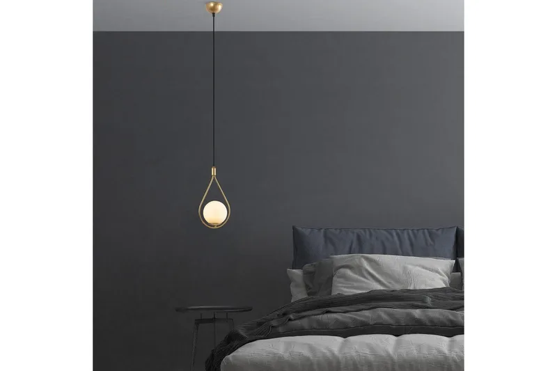 Kattovalaisin Ranpal Single Kulta - Kulta - Valaistus - Sisävalaistus & lamput - Erikoisvalaisin - Riisipaperivalaisin