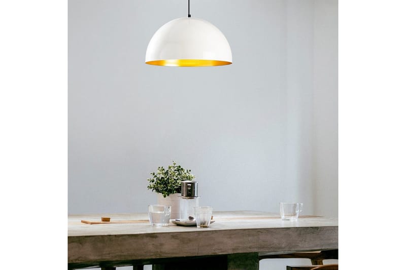 Kattovalaisin Rantesh Valkoinen - 40 x 40 cm - Valaistus - Sisävalaistus & lamput - Erikoisvalaisin - Riisipaperivalaisin