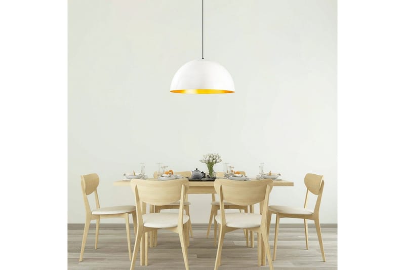 Kattovalaisin Rantesh Valkoinen - 60 x 60 cm - Valaistus - Sisävalaistus & lamput - Erikoisvalaisin - Riisipaperivalaisin