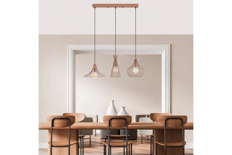 Kattovalaisin Renla Kupari - Kupari - Valaistus - Sisävalaistus & lamput - Erikoisvalaisin - Riisipaperivalaisin