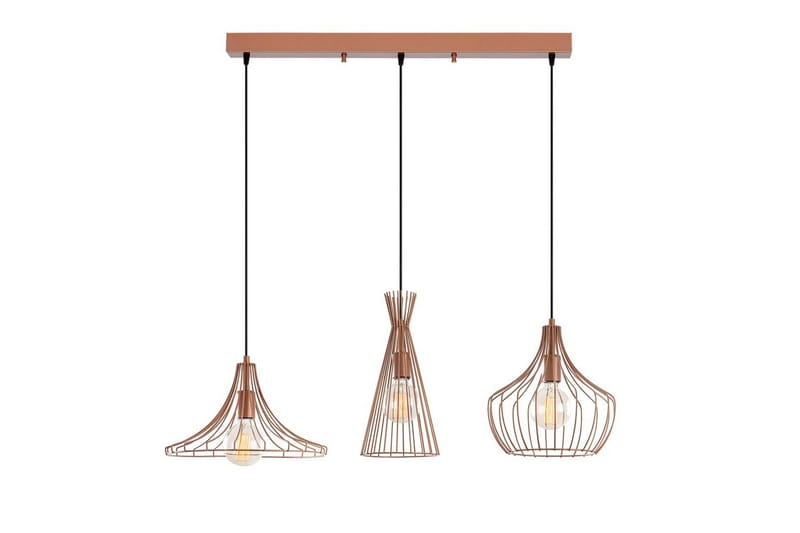 Kattovalaisin Renla Kupari - Kupari - Valaistus - Sisävalaistus & lamput - Erikoisvalaisin - Riisipaperivalaisin