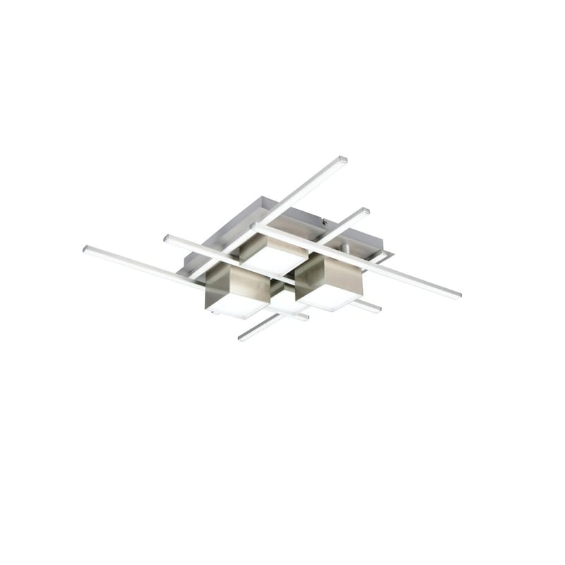 Kattovalaisin Roger - Harjattu teräs - Valaistus - Sisävalaistus & lamput - Erikoisvalaisin - Tiffanylamppu