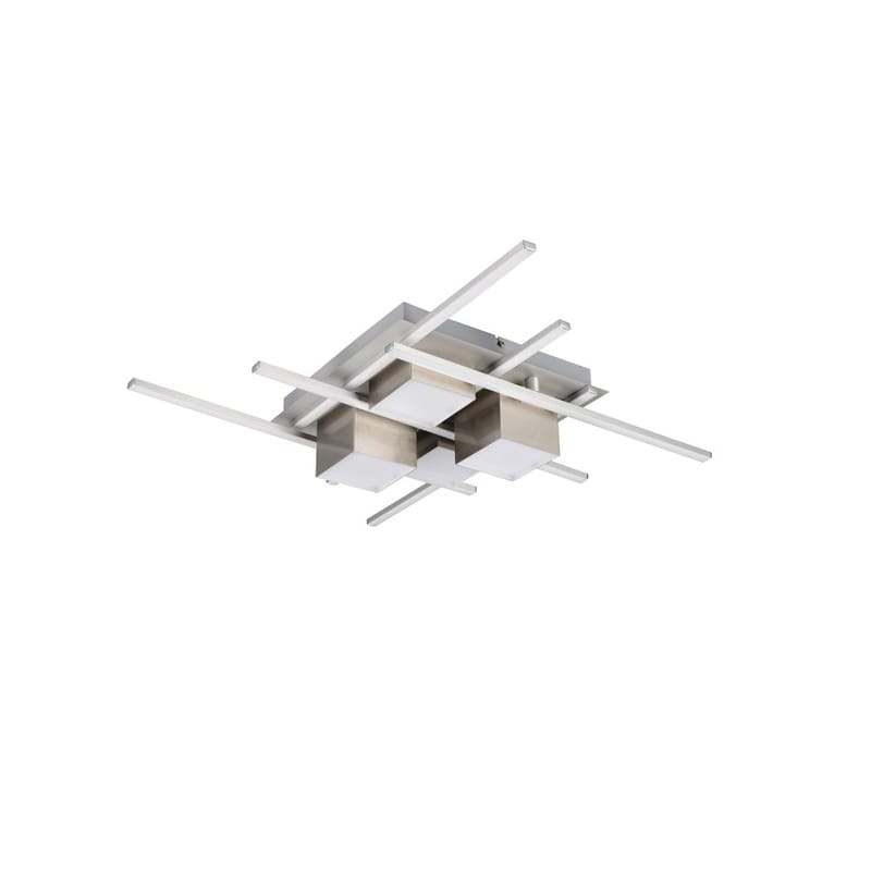 Kattovalaisin Roger - Harjattu teräs - Valaistus - Sisävalaistus & lamput - Erikoisvalaisin - Tiffanylamppu