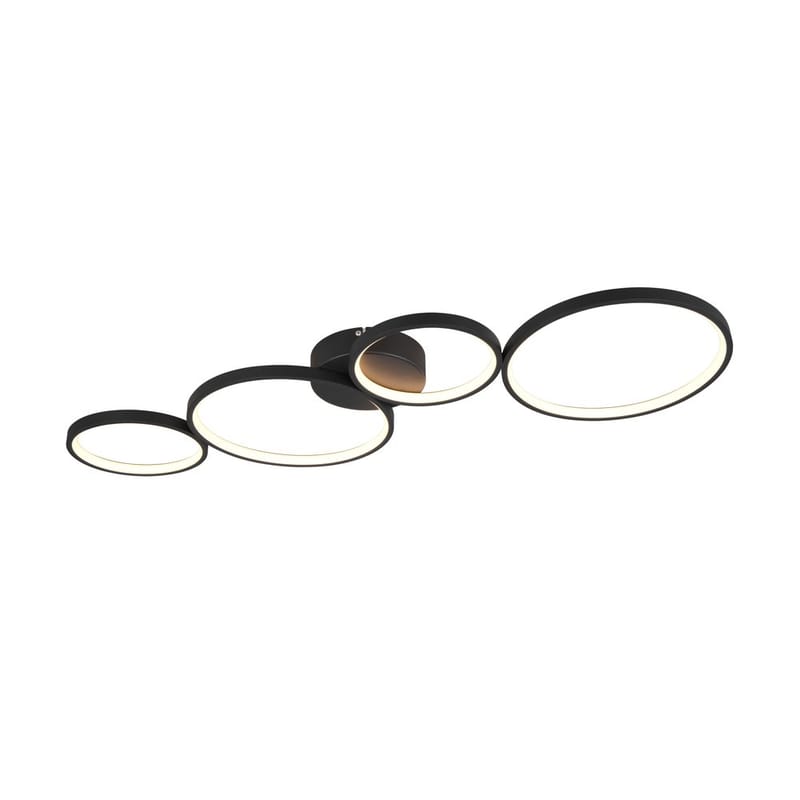 Kattovalaisin Rondo - Mattamusta - Valaistus - Sisävalaistus & lamput - Erikoisvalaisin - Tiffanylamppu