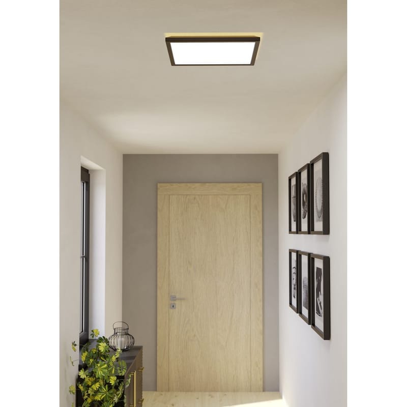 Kattovalaisin Rovito - Musta, 390x390 mm - Valaistus - Sisävalaistus & lamput - Erikoisvalaisin - Tiffanylamppu