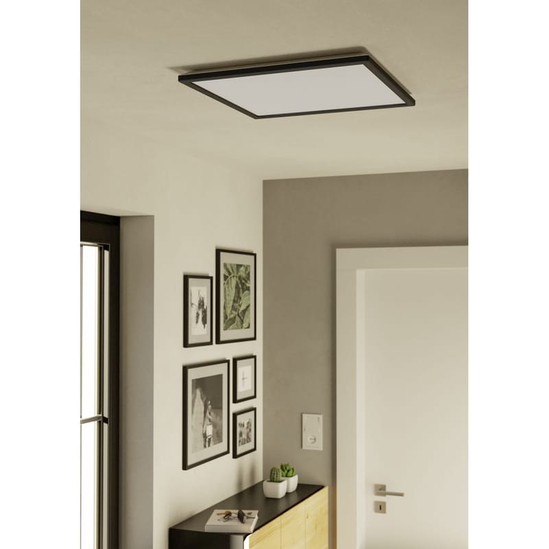 Kattovalaisin Rovito - Musta, 500x500 mm - Valaistus - Sisävalaistus & lamput - Erikoisvalaisin - Tiffanylamppu