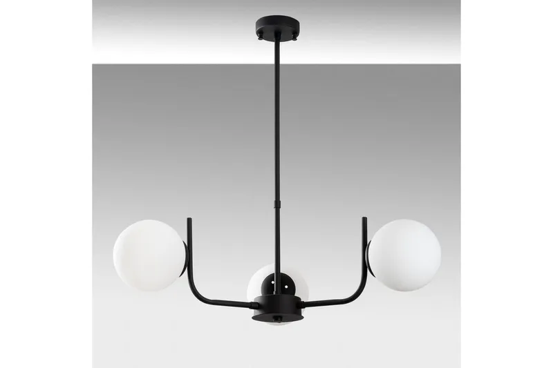 Kattovalaisin Sarvi Musta - Musta - Valaistus - Sisävalaistus & lamput - Erikoisvalaisin - Riisipaperivalaisin