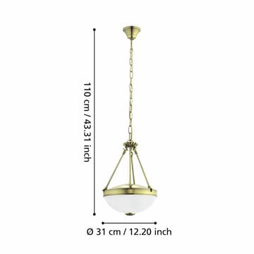 Kattovalaisin Savoy - 31 cm - Valaistus - Sisävalaistus & lamput - Keittiövalaisin - Kattovalaisin keittiö