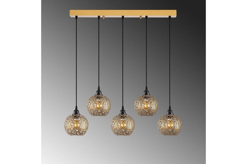 Kattovalaisin Silen Kolmoiskulta - Kulta - Valaistus - Sisävalaistus & lamput - Erikoisvalaisin - Riisipaperivalaisin