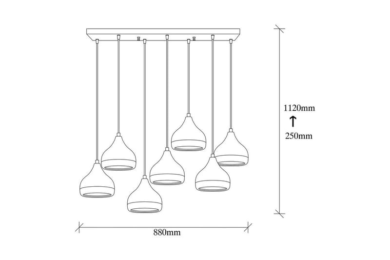 Kattovalaisin Soodn musta / kupari - Musta - Valaistus - Sisävalaistus & lamput - Erikoisvalaisin - Riisipaperivalaisin