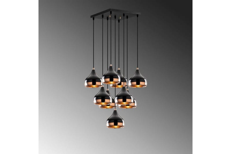 Kattovalaisin Soodn musta / kupari - Musta - Valaistus - Sisävalaistus & lamput - Erikoisvalaisin - Riisipaperivalaisin