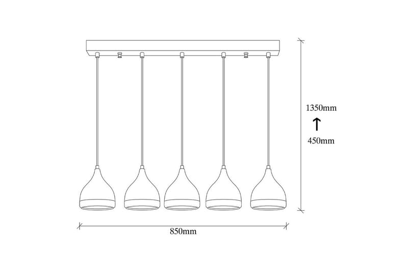 Kattovalaisin Soodne musta / kupari - Kupari/Musta - Valaistus - Sisävalaistus & lamput - Erikoisvalaisin - Riisipaperivalaisin