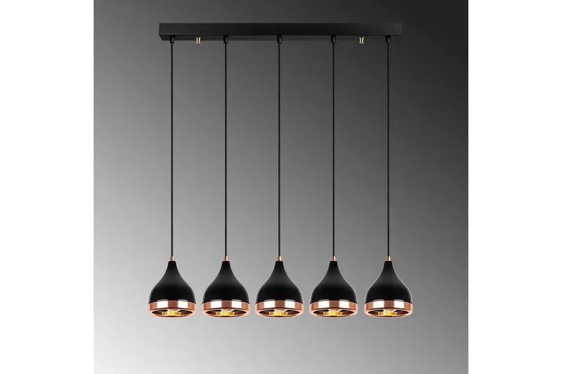 Kattovalaisin Soodne musta / kupari - Kupari/Musta - Valaistus - Sisävalaistus & lamput - Erikoisvalaisin - Riisipaperivalaisin