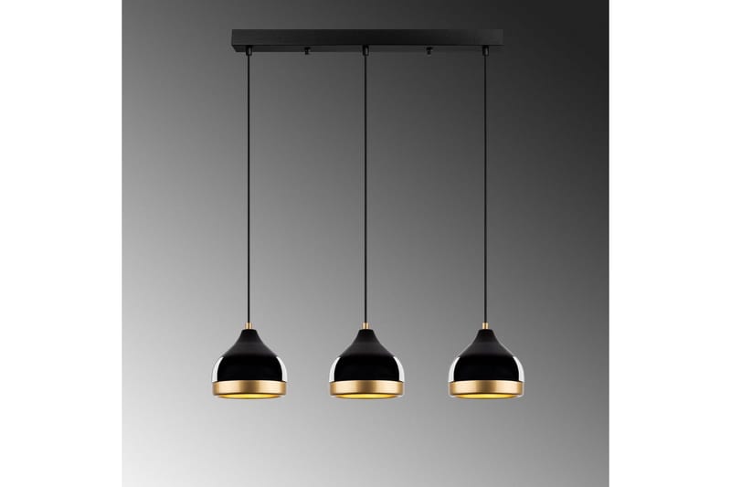 Kattovalaisin Soodni Kolme Horisontti Musta - Musta - Valaistus - Sisävalaistus & lamput - Erikoisvalaisin - Riisipaperivalaisin