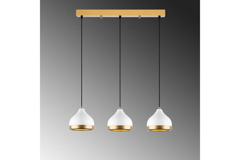 Kattovalaisin Soodni Kolme Horisontti Valkoinen - Valkoinen - Valaistus - Sisävalaistus & lamput - Erikoisvalaisin - Riisipaperivalaisin