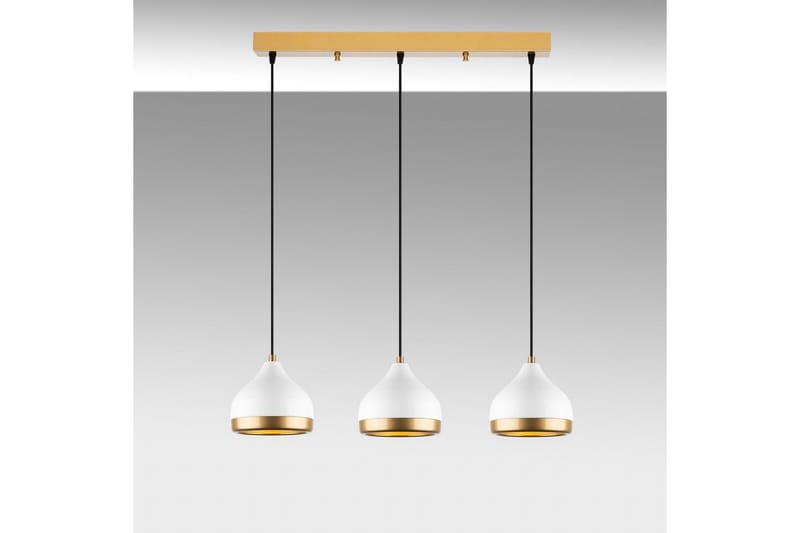 Kattovalaisin Soodni Kolme Horisontti Valkoinen - Valkoinen - Valaistus - Sisävalaistus & lamput - Erikoisvalaisin - Riisipaperivalaisin