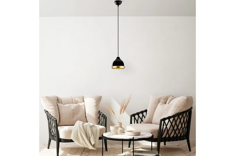 Kattovalaisin Soodni Musta - Musta - Valaistus - Sisävalaistus & lamput - Erikoisvalaisin - Riisipaperivalaisin