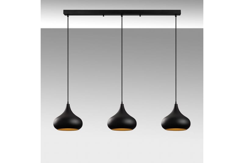 Kattovalaisin Sorna Musta - Musta - Valaistus - Sisävalaistus & lamput - Erikoisvalaisin - Riisipaperivalaisin