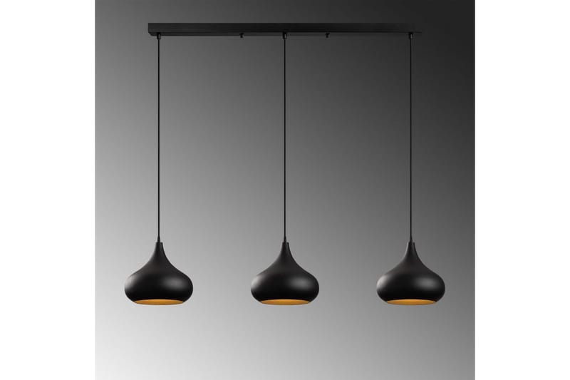 Kattovalaisin Sorna Musta - Musta - Valaistus - Sisävalaistus & lamput - Erikoisvalaisin - Riisipaperivalaisin