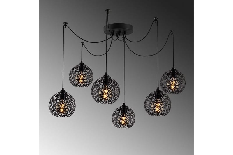 Kattovalaisin Sourab Brilo Musta - Musta - Valaistus - Sisävalaistus & lamput - Erikoisvalaisin - Riisipaperivalaisin