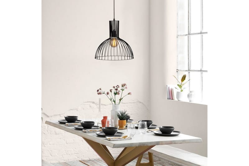 Kattovalaisin Sourab Kirkas Musta - Musta - Valaistus - Sisävalaistus & lamput - Erikoisvalaisin - Riisipaperivalaisin