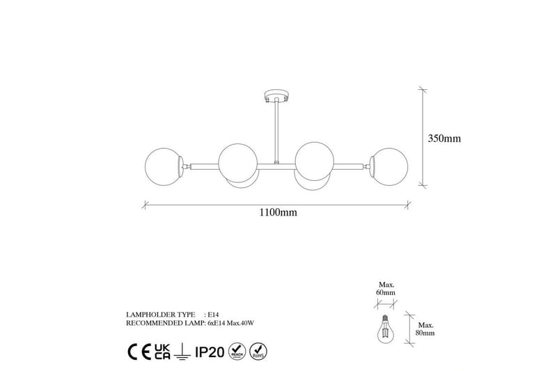 Kattovalaisin Subin Litteä Musta / Kermanvärinen - Musta / Kermanvärinen - Valaistus - Sisävalaistus & lamput - Erikoisvalaisin - Riisipaperivalaisin