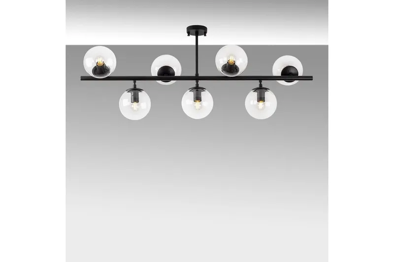 Kattovalaisin Subin Litteä Musta / Läpinäkyvä - Musta / Läpinäkyvä - Valaistus - Sisävalaistus & lamput - Erikoisvalaisin - Tiffanylamppu