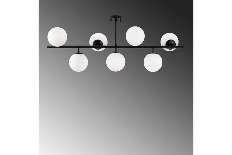 Kattovalaisin Subin Litteä Musta / Valkoinen - Musta / Valkoinen - Valaistus - Sisävalaistus & lamput - Erikoisvalaisin - Riisipaperivalaisin