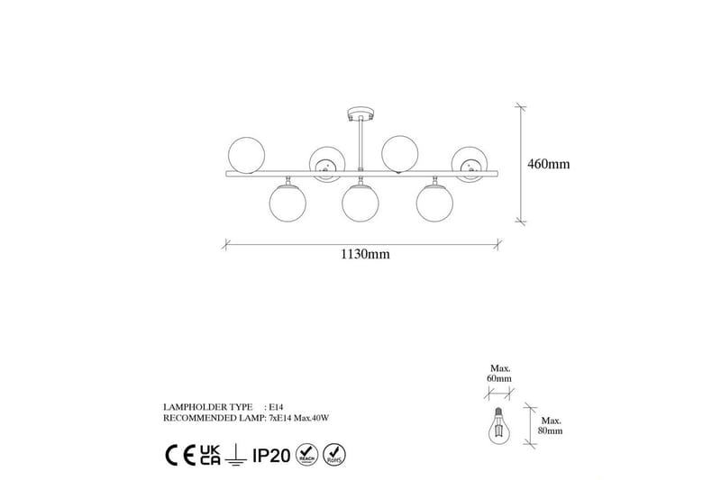 Kattovalaisin Subin Litteä Musta / Valkoinen - Musta / Valkoinen - Valaistus - Sisävalaistus & lamput - Erikoisvalaisin - Riisipaperivalaisin