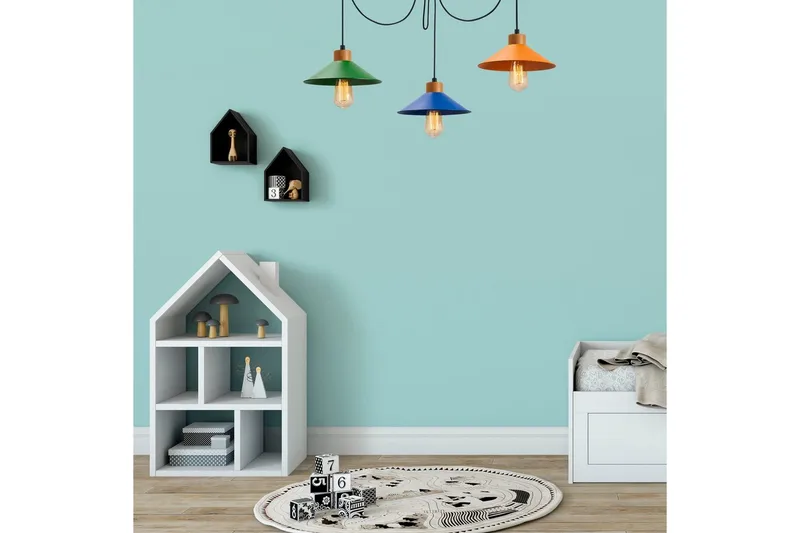 Kattovalaisin Sudalwani Vihreä / Sininen / Oranssi - Vihreä / Sininen / Oranssi - Valaistus - Sisävalaistus & lamput - Erikoisvalaisin - Riisipaperivalaisin