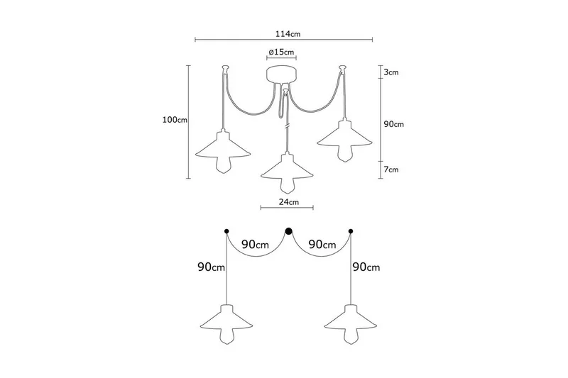 Kattovalaisin Sudalwani Vihreä / Sininen / Oranssi - Vihreä / Sininen / Oranssi - Valaistus - Sisävalaistus & lamput - Erikoisvalaisin - Riisipaperivalaisin
