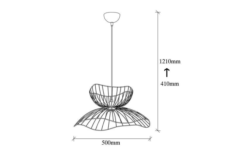 Kattovalaisin Sudaskey Kaksi Vintage - Vintage - Valaistus - Sisävalaistus & lamput - Erikoisvalaisin - Riisipaperivalaisin