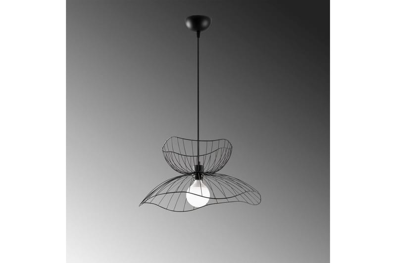 Kattovalaisin Sudaskey Musta - Musta - Valaistus - Sisävalaistus & lamput - Erikoisvalaisin - Riisipaperivalaisin