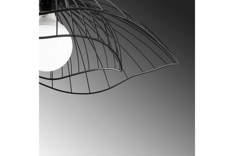 Kattovalaisin Sudaskey Musta - Musta - Valaistus - Sisävalaistus & lamput - Erikoisvalaisin - Riisipaperivalaisin