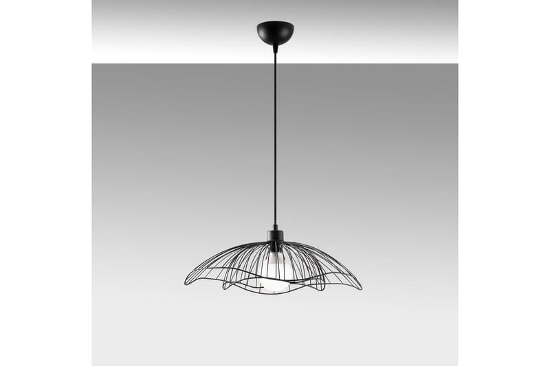 Kattovalaisin Sudaskey Musta - Musta - Valaistus - Sisävalaistus & lamput - Erikoisvalaisin - Riisipaperivalaisin