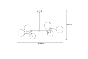 Kattovalaisin Sudatoor Fibran Keltainen / Valkoinen - Keltainen / Valkoinen - Valaistus - Sisävalaistus & lamput - Keittiövalaisin - Kattovalaisin keittiö
