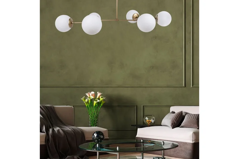 Kattovalaisin Sudatoor Fibran Keltainen / Valkoinen - Keltainen / Valkoinen - Valaistus - Sisävalaistus & lamput - Erikoisvalaisin - Riisipaperivalaisin