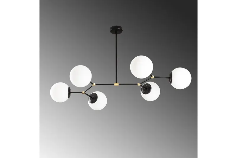 Kattovalaisin Sudatoor Fibran Musta / Valkoinen - Musta / Valkoinen - Valaistus - Sisävalaistus & lamput - Erikoisvalaisin - Riisipaperivalaisin