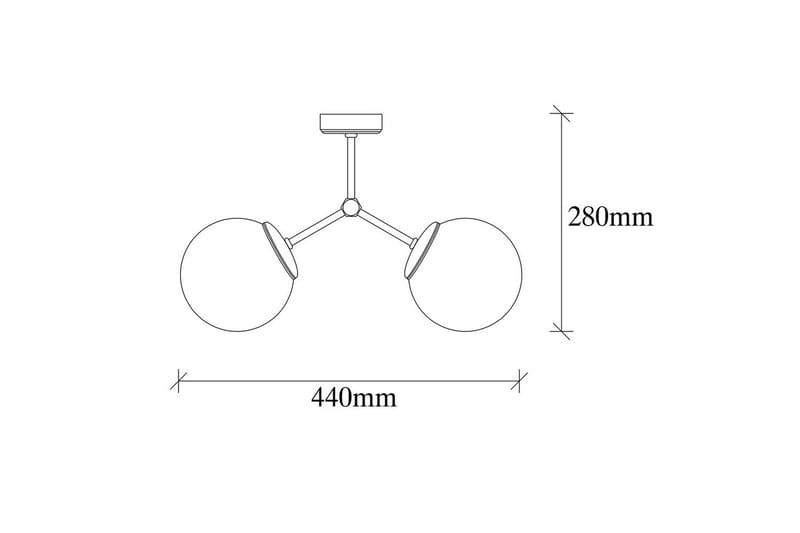 Kattovalaisin Sudatoor Musta / Valkoinen - Musta / Valkoinen - Valaistus - Sisävalaistus & lamput - Erikoisvalaisin - Tiffanylamppu