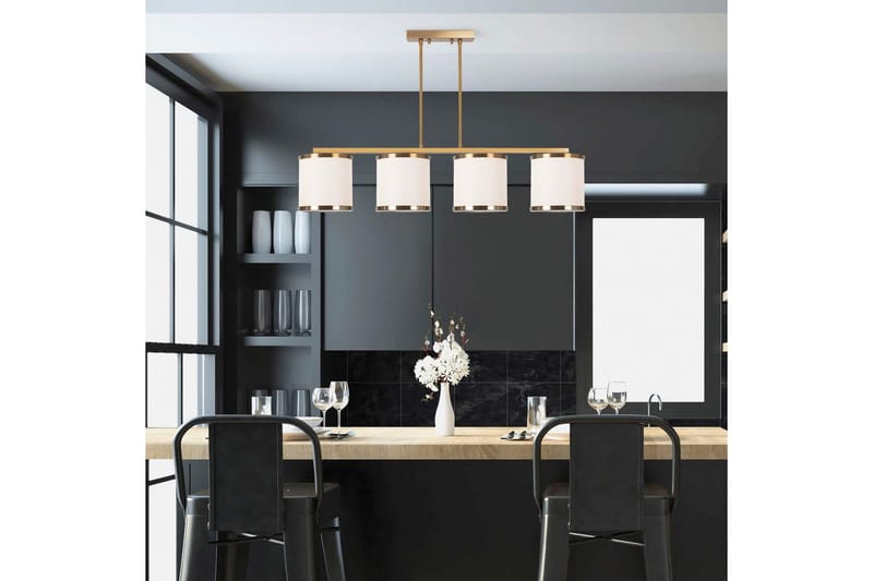 Kattovalaisin Talra Vintage Vaakasuora - Kulta - Valaistus - Sisävalaistus & lamput - Erikoisvalaisin - Riisipaperivalaisin