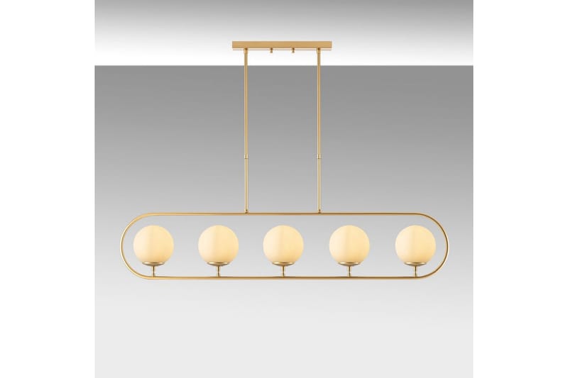 Kattovalaisin Thalara Kiiltävä Kulta Viisi liitintä - Kulta - Valaistus - Sisävalaistus & lamput - Erikoisvalaisin - Riisipaperivalaisin