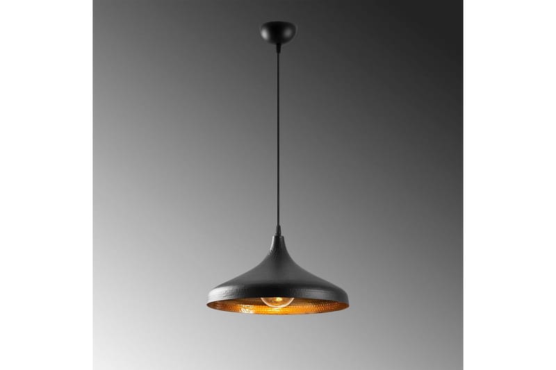 Kattovalaisin Thela Iso Musta - Musta - Valaistus - Sisävalaistus & lamput - Erikoisvalaisin - Riisipaperivalaisin