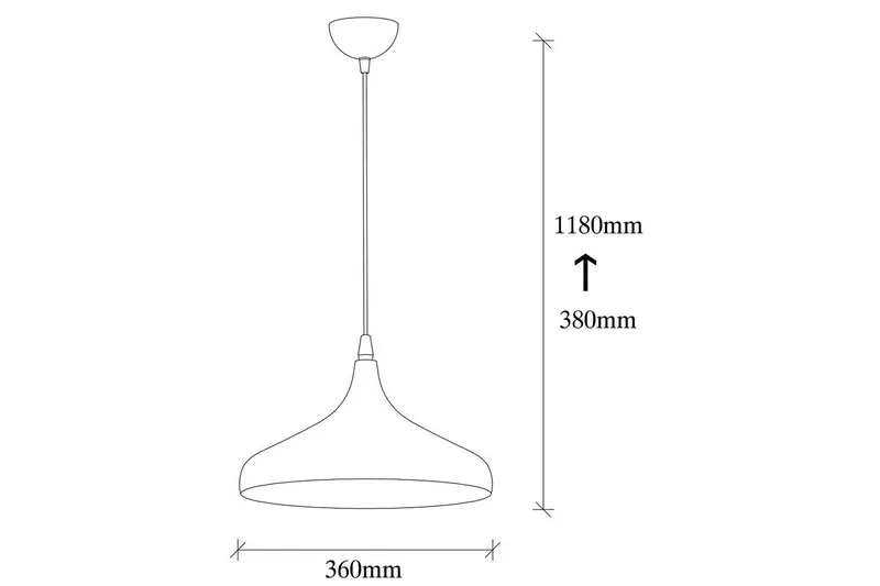 Kattovalaisin Thela Iso Vintage - Vintage - Valaistus - Sisävalaistus & lamput - Erikoisvalaisin - Riisipaperivalaisin